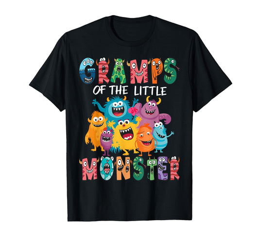 Gramps Of The Little Monster Kids 1St Birthday Party T-Shirt