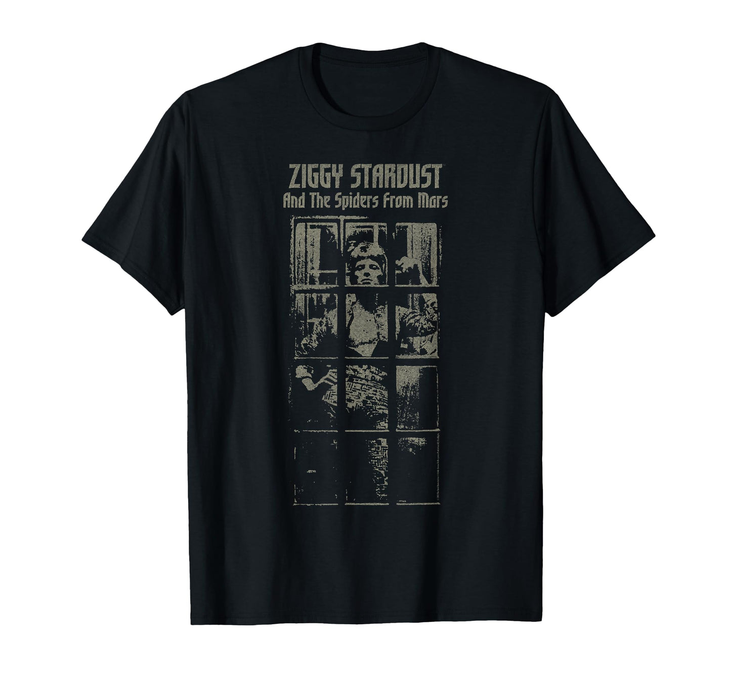 David Bowie - And The Spiders From Mars Faded T-Shirt