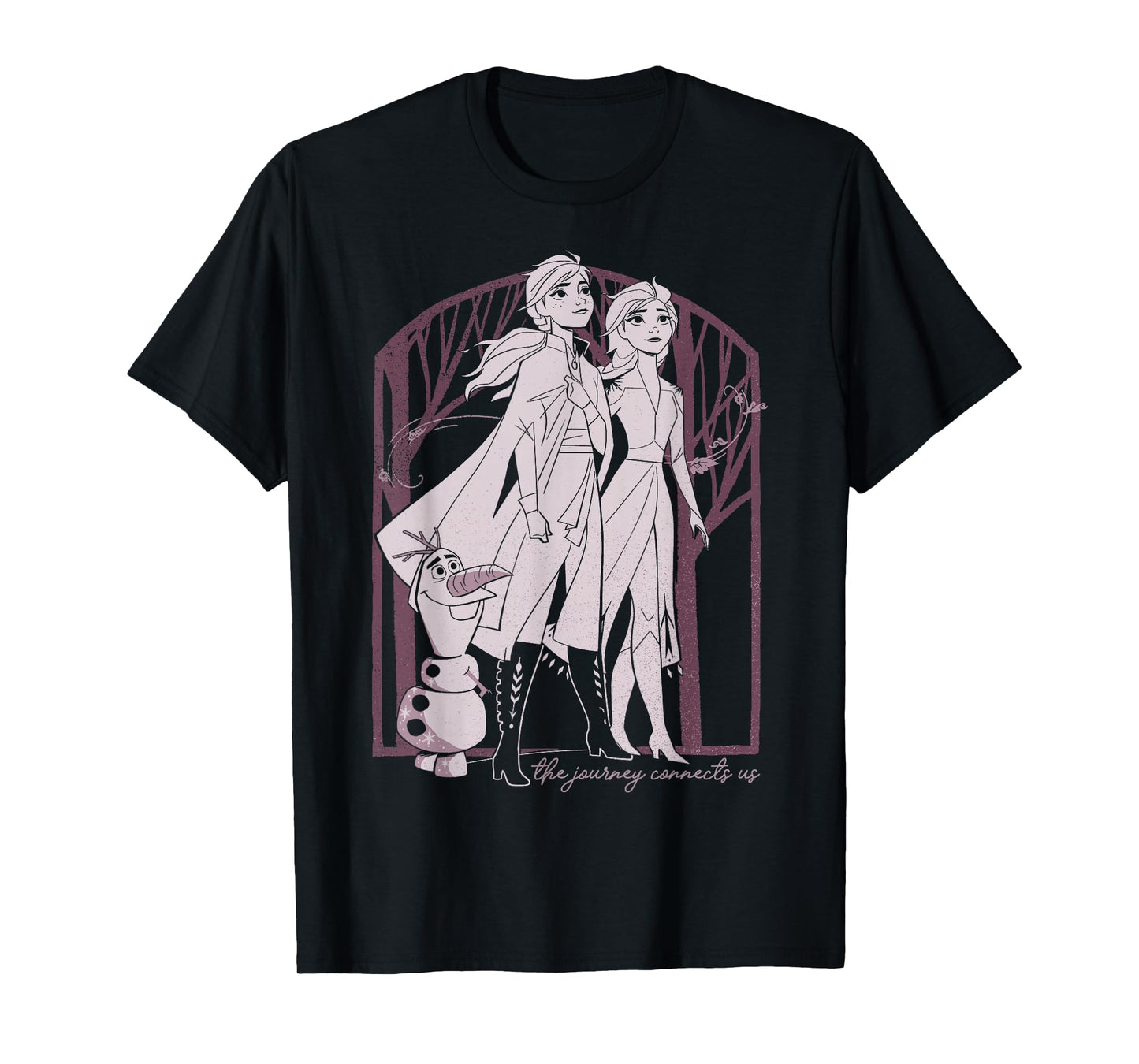 Disney Frozen 2 Elsa Anna Olaf The Journey Connects Us T-Shirt