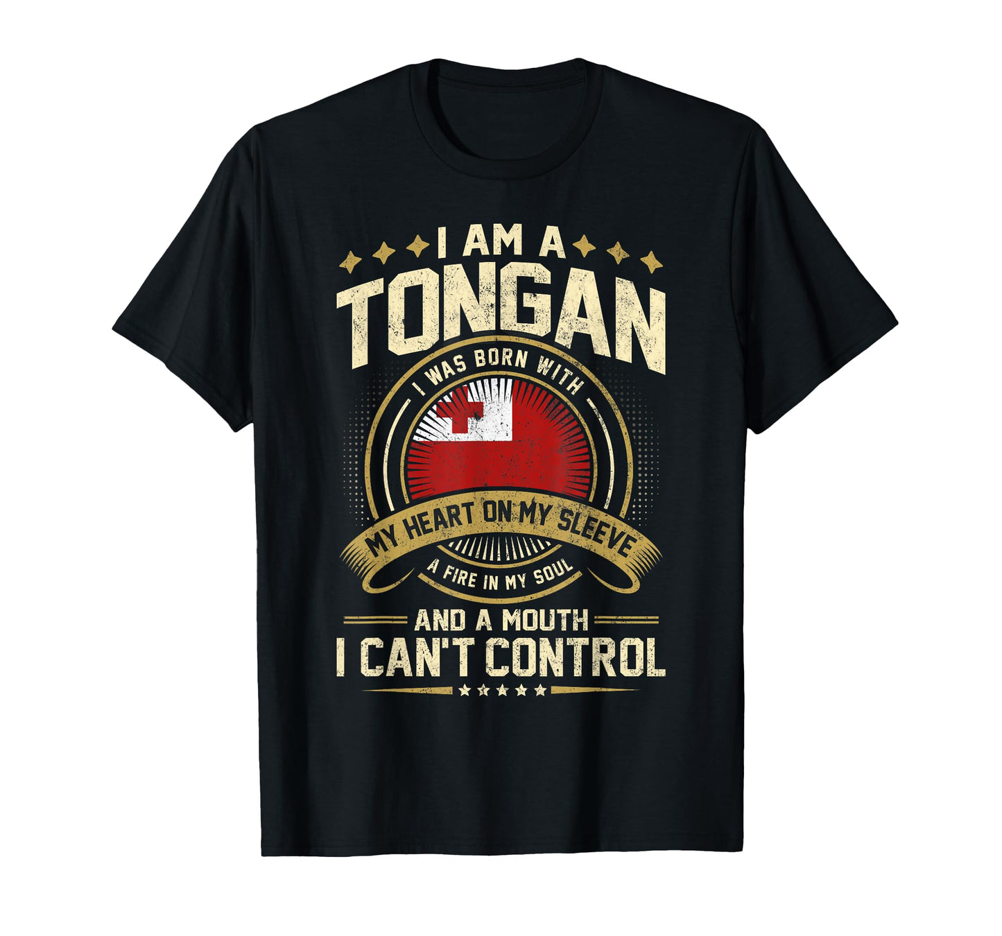 Tonga Funny Quote Tongan Vintage T-Shirt