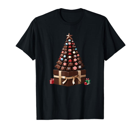 Box of Chocolates Christmas Tree T-Shirt