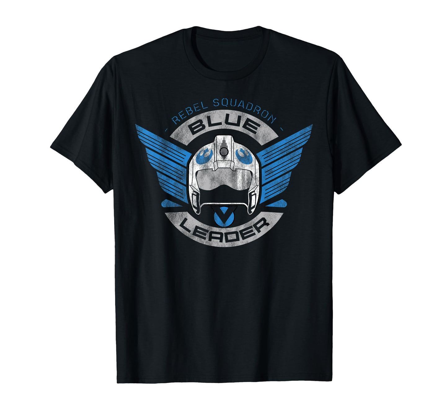 Star Wars Rogue One Blue Leader Logo Graphic T-Shirt T-Shirt