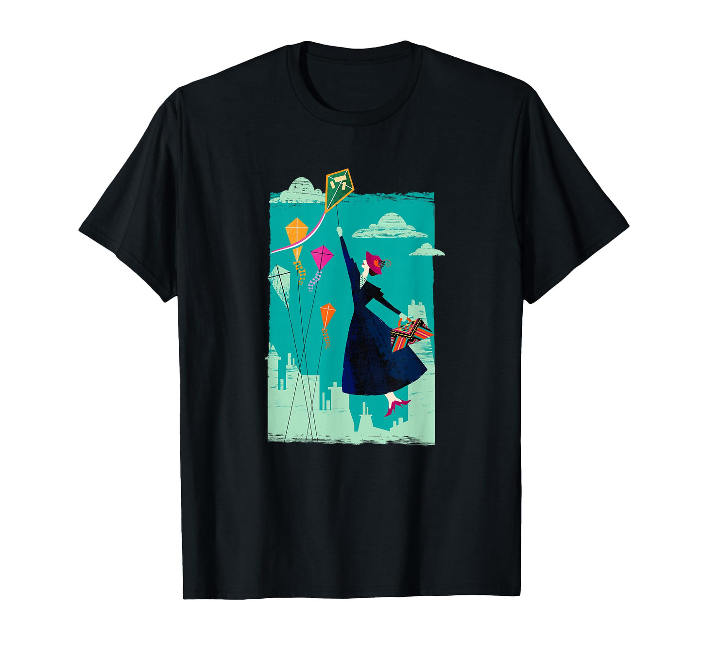 Disney Mary Poppins Returns Kites in The Sky T-Shirt T-Shirt