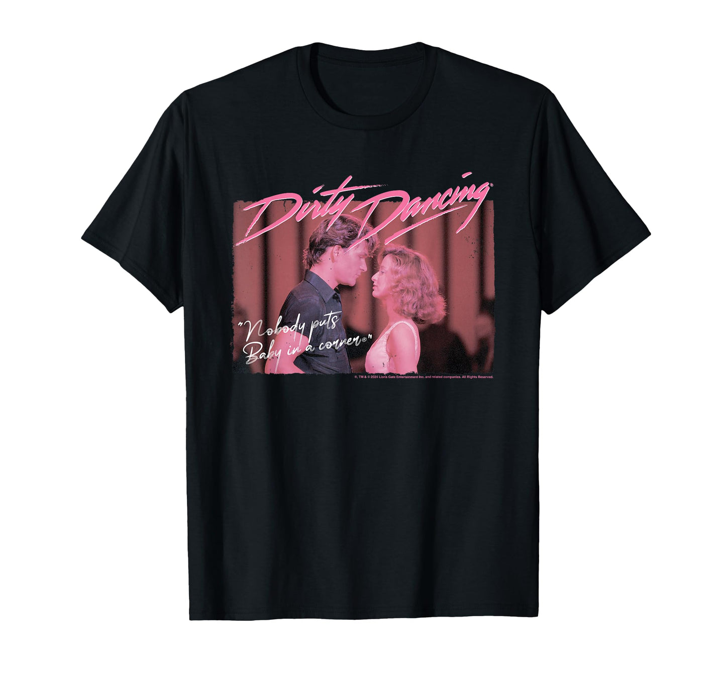Dirty Dancing Nobody Puts Baby In A Corner Johnny & Frances T-Shirt