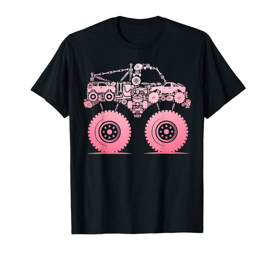 Monster Truck Lover Monster Trucks Mom Grandma T-Shirt