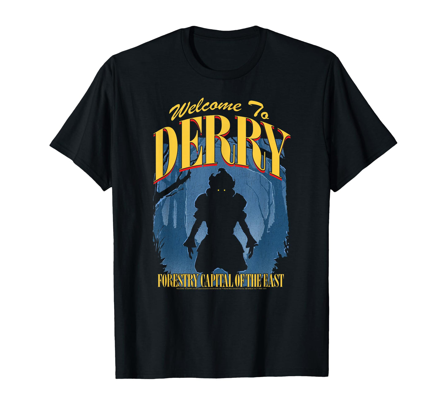 IT: Welcome to Derry Forestry Capital Pennywise Horror TV T-Shirt