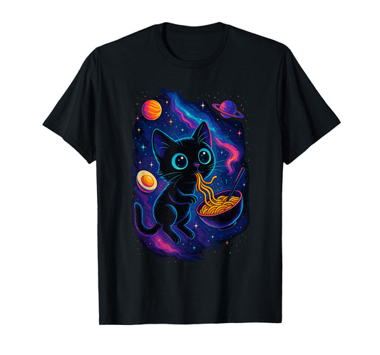 Cat Ramen Shirt, Vintage Japanese Ramen Lovers T-Shirt