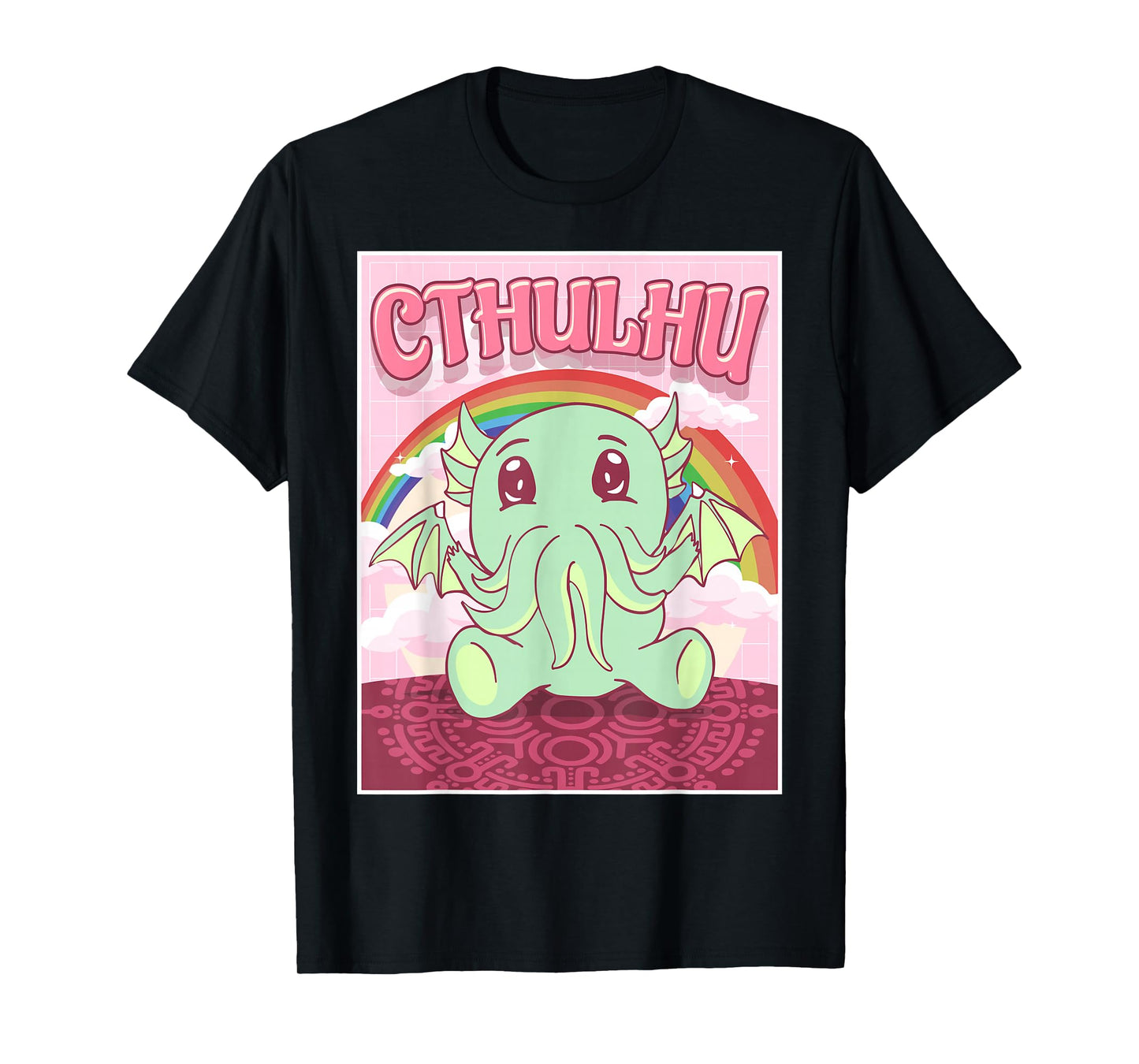 Kawaii Cthulhu Necronomicon Cute Cthulhu Monster T-Shirt