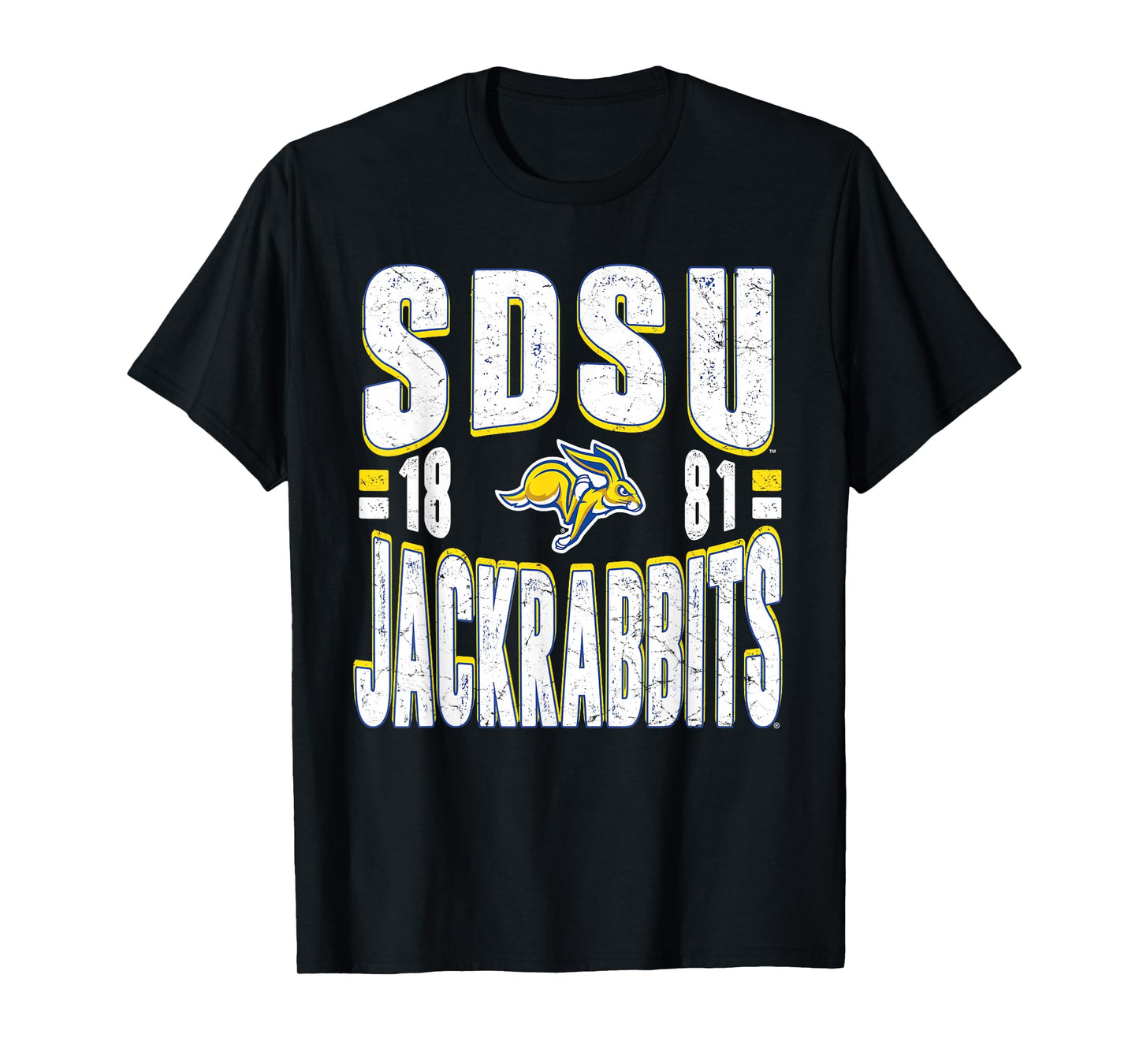 South Dakota State Jackrabbits Vintage 90's Retro Royal Blue T-Shirt
