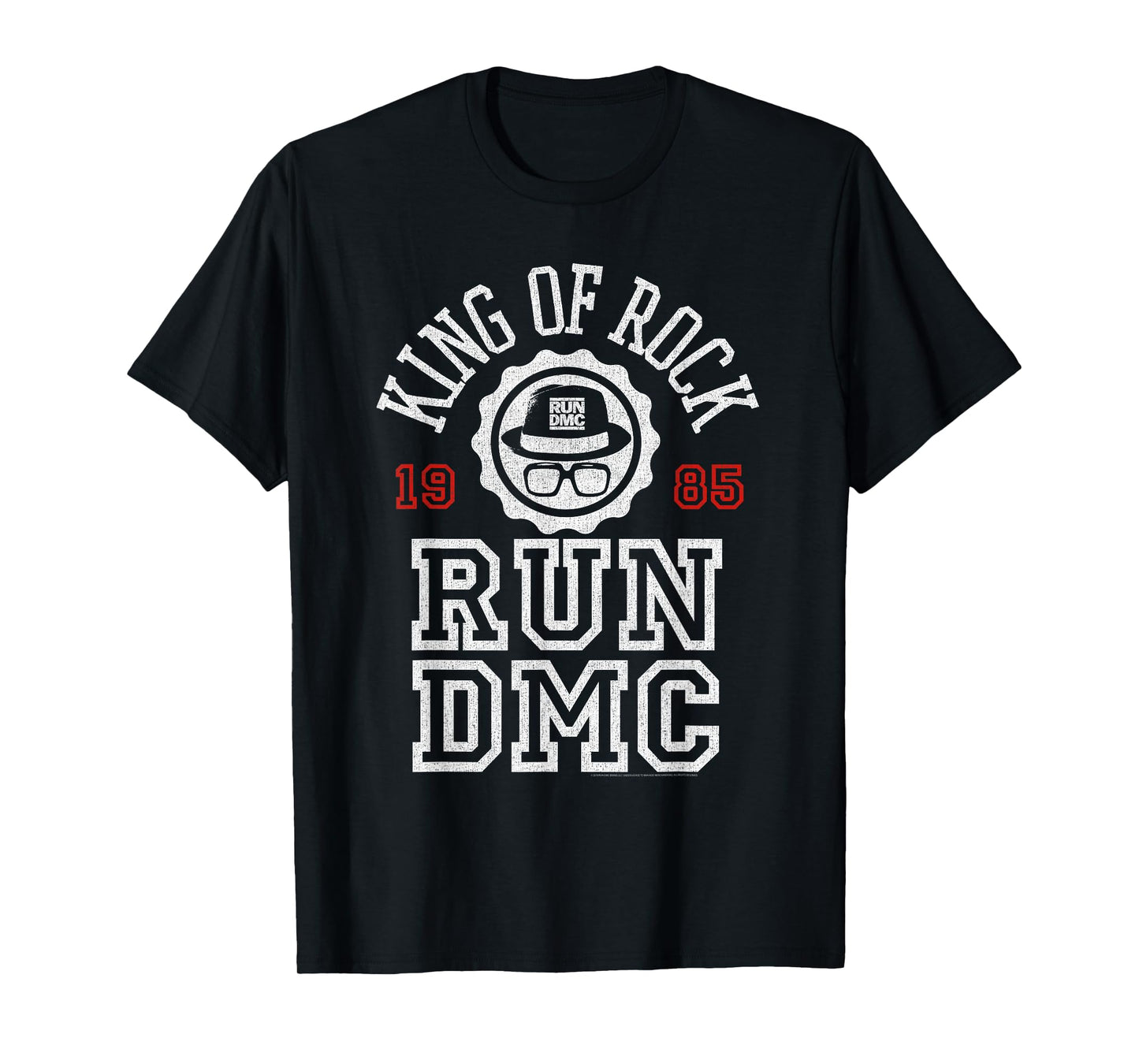 Run DMC Official King Of Rock 1985 T-Shirt