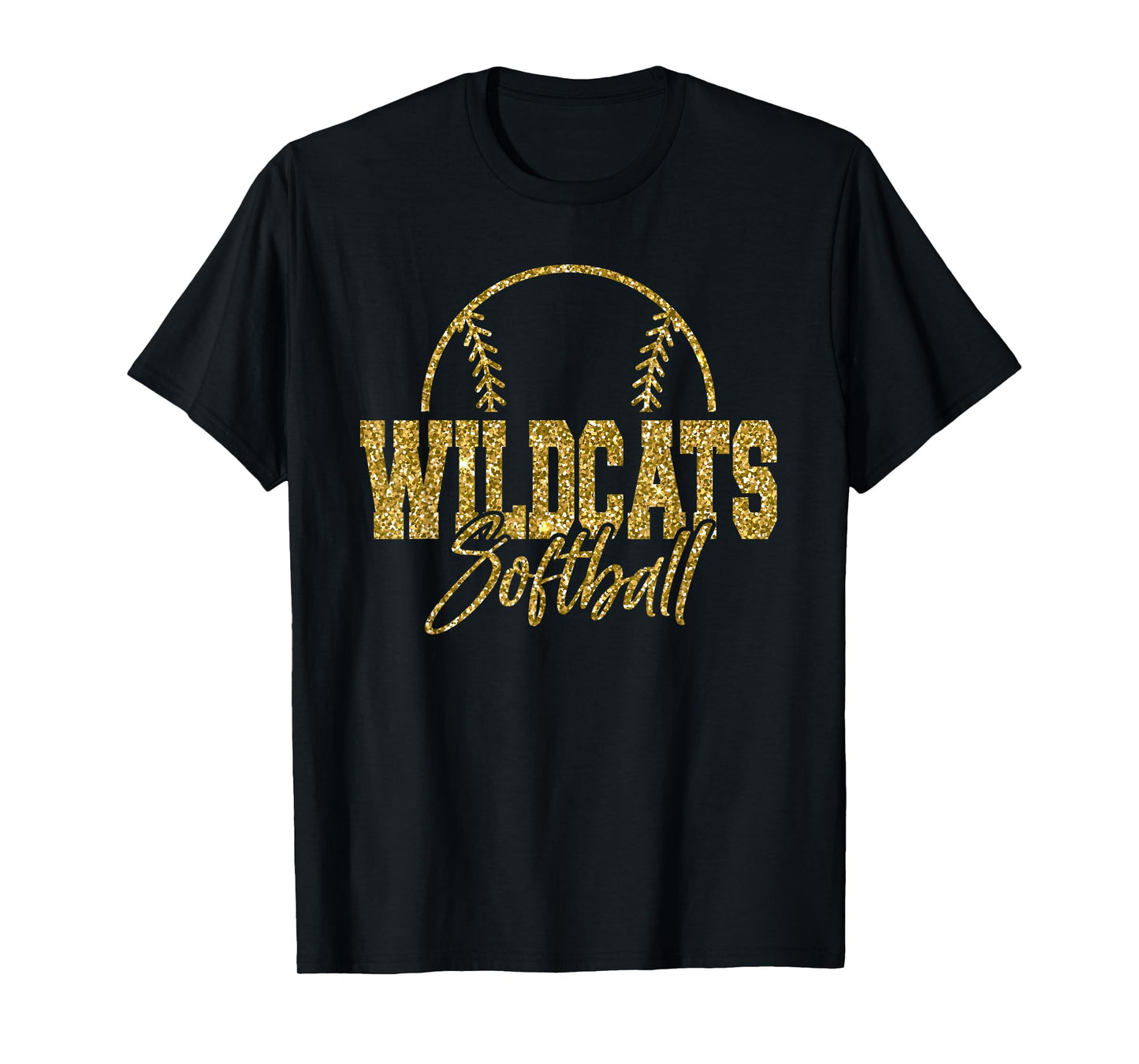 Vintage Wildcats Softball Fan Matching Sports Travel Team T-Shirt