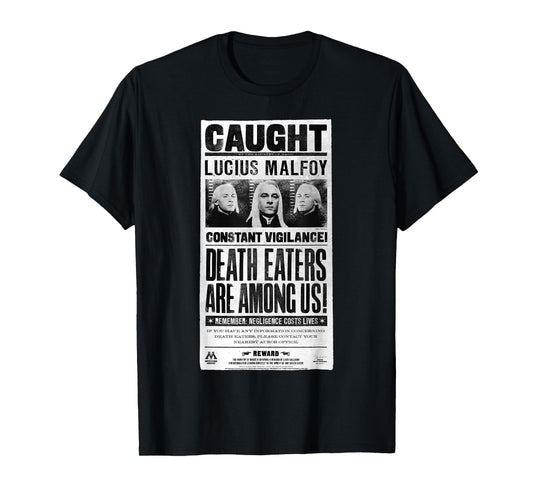 Harry Potter Lucius Malfoy Caught Death Eaters Among Us T-Shirt
