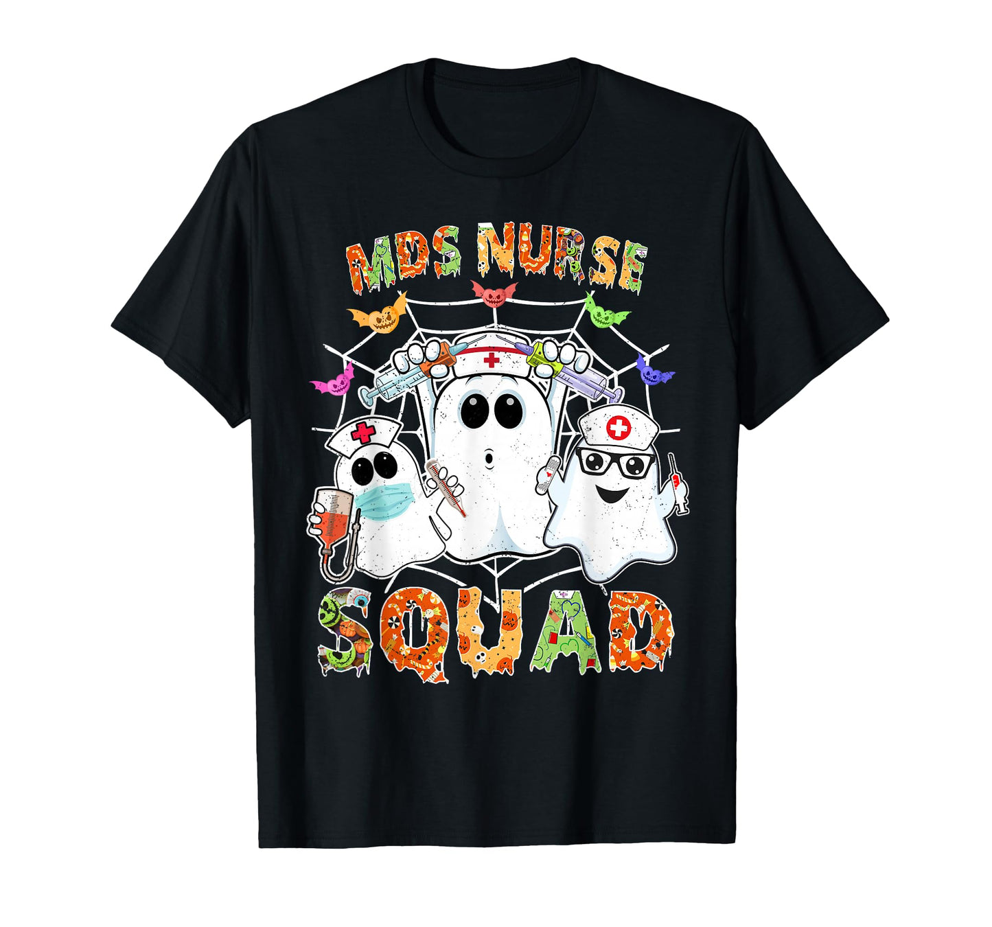 MDS Nurse Squad Boo Halloween Matching T-Shirt