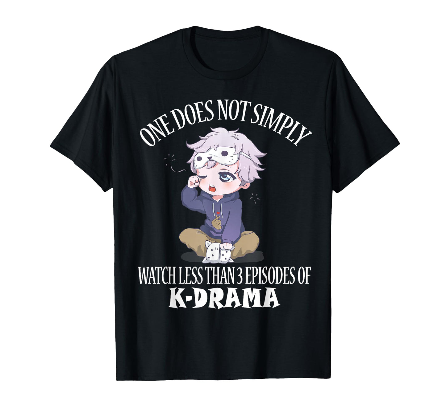 Korean Drama Kdrama Finger Heart Design T-Shirt