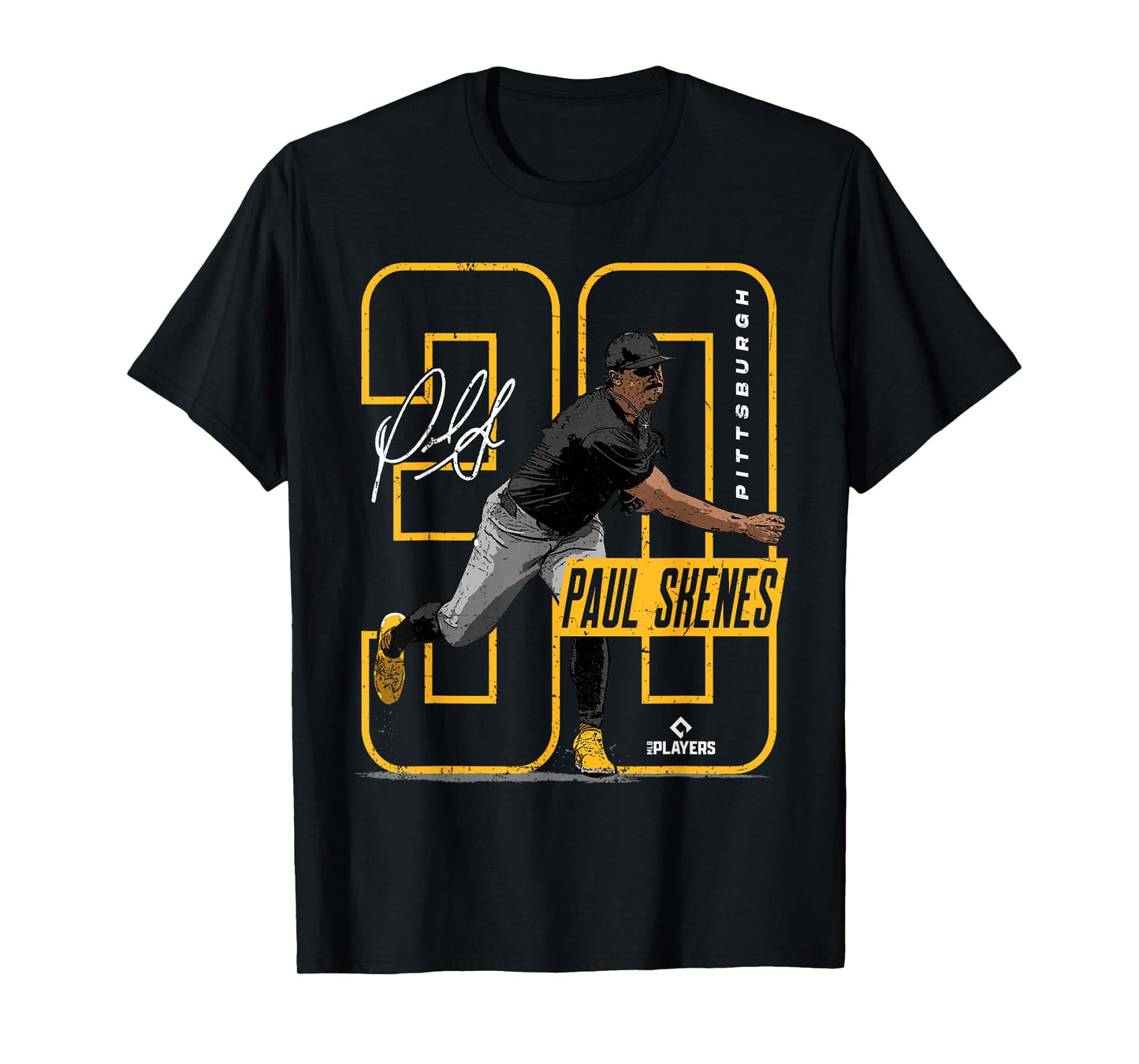 Paul Skenes | Pittsburgh Baseball Players | MLBPSK3002 T-Shirt