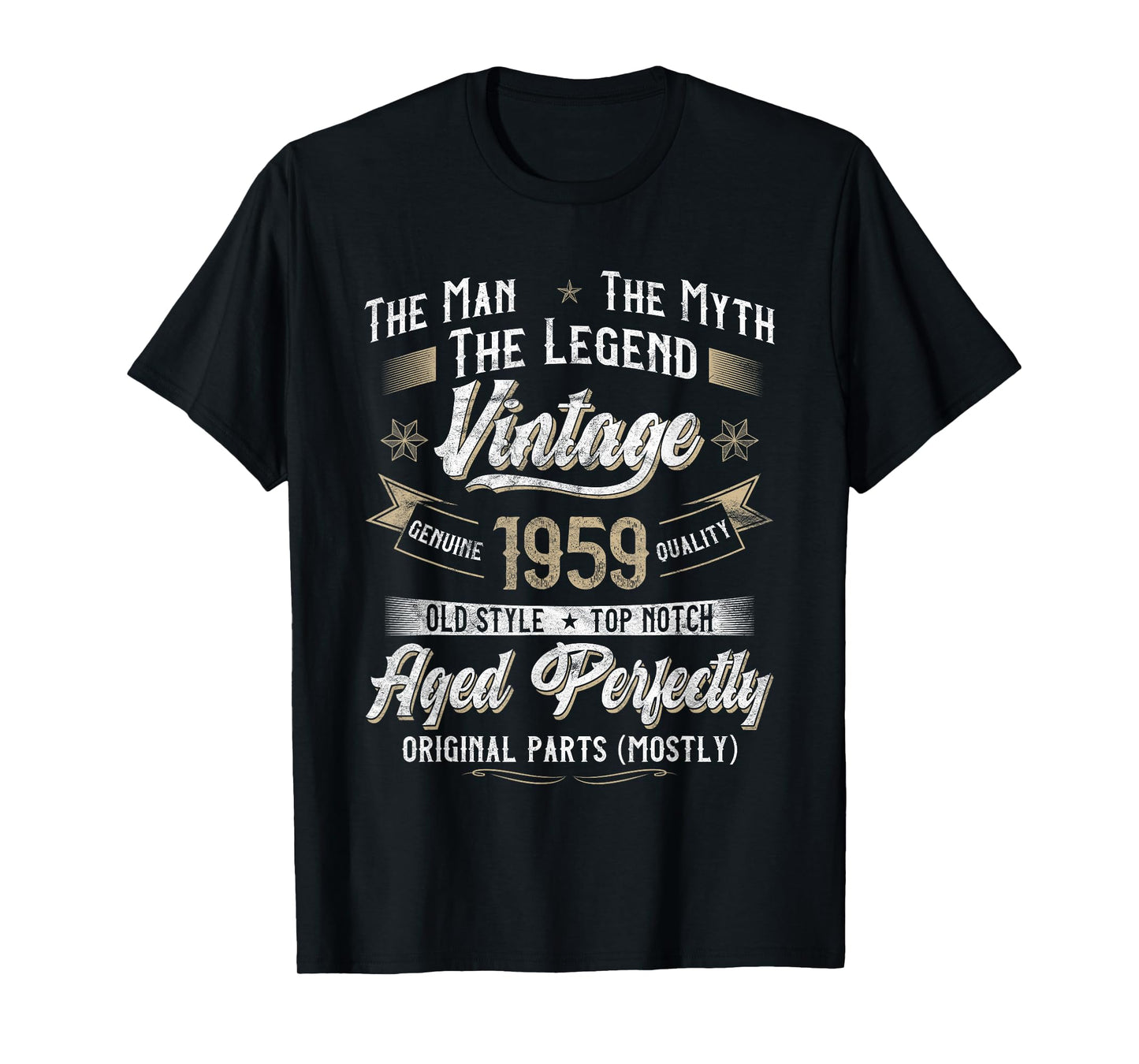 66th Birthday Gift Vintage 1959 Men Funny 66 Years Old 1959 T-Shirt