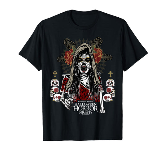 Halloween Horror Nights Day of The Dead Dia De Los Muertos T-Shirt