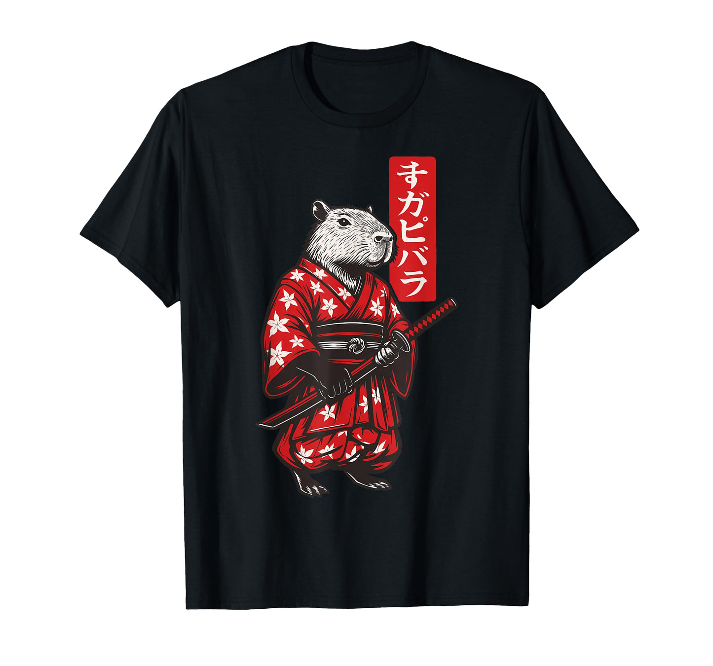 Capybara Samurai T-Shirt