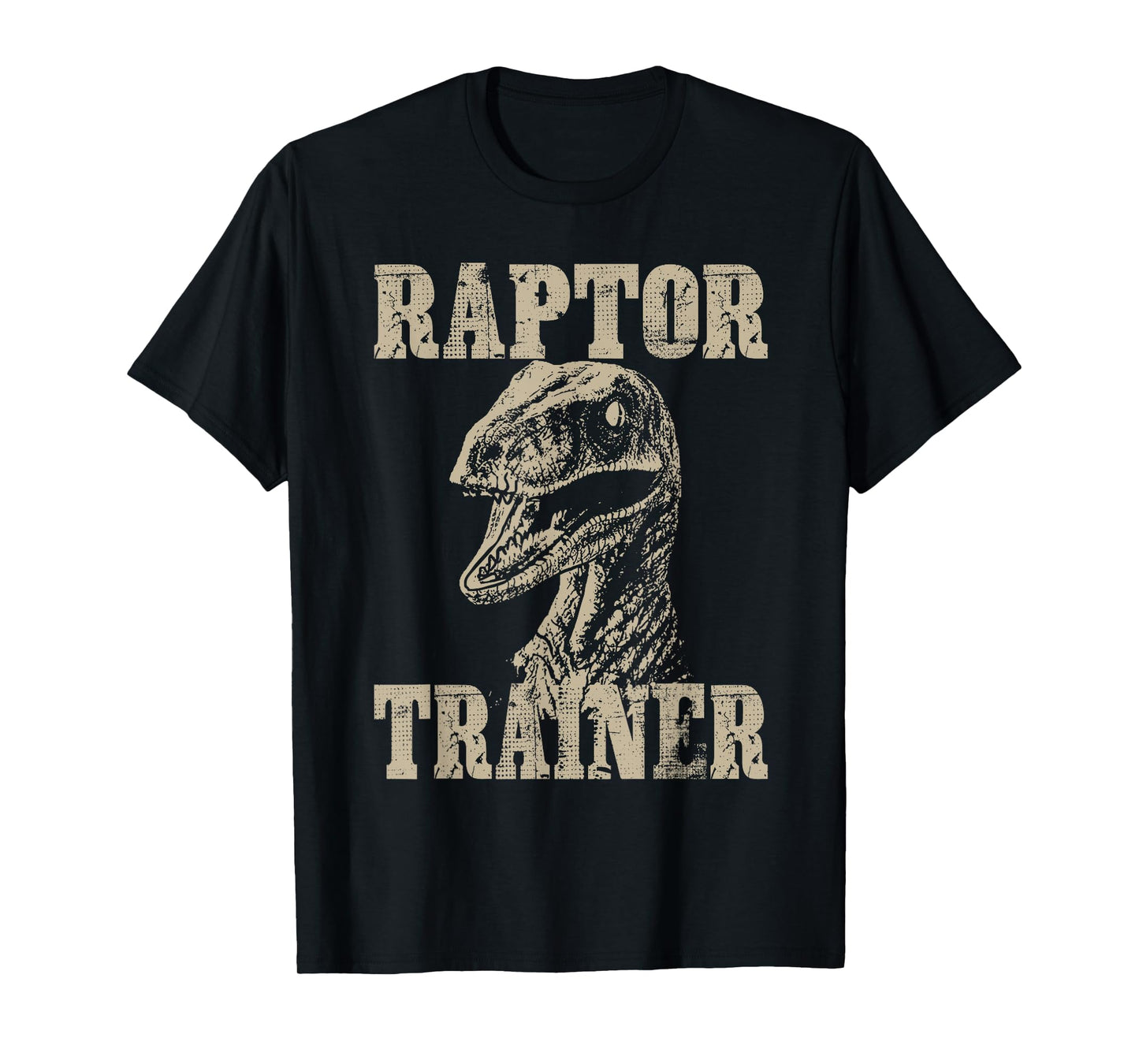 Raptor Trainer Funny Dinosaur Lover Halloween Costume T-Shirt