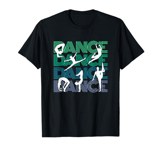 Dancing Boys Male Dancer Challenge Dance Teacher T-Shirt