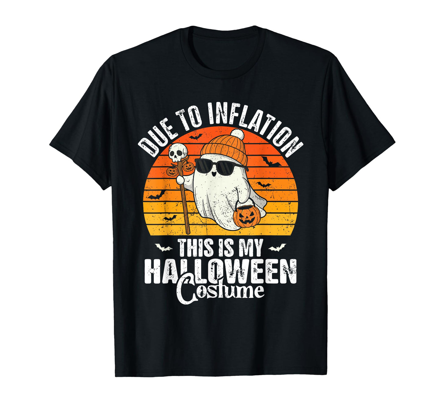 Due to Inflation This is My Funny Halloween Costume T-Shirt