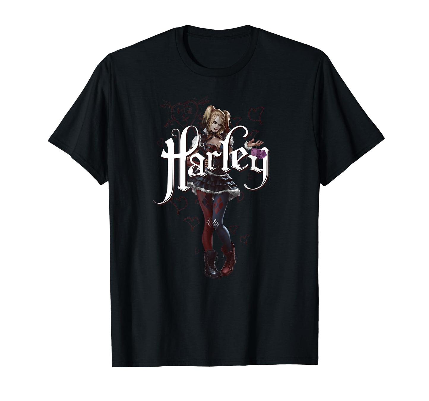 Batman: Arkham Knight Harley Quinn Lover Girl T-Shirt