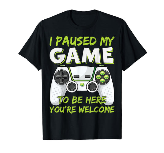 Funny Gaming Boys Girls Men Gamer Video Game T-Shirt