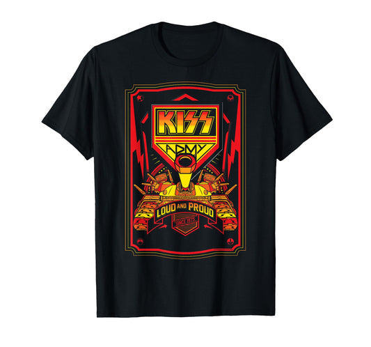 KISS - KISS Army, Loud & Proud T-Shirt