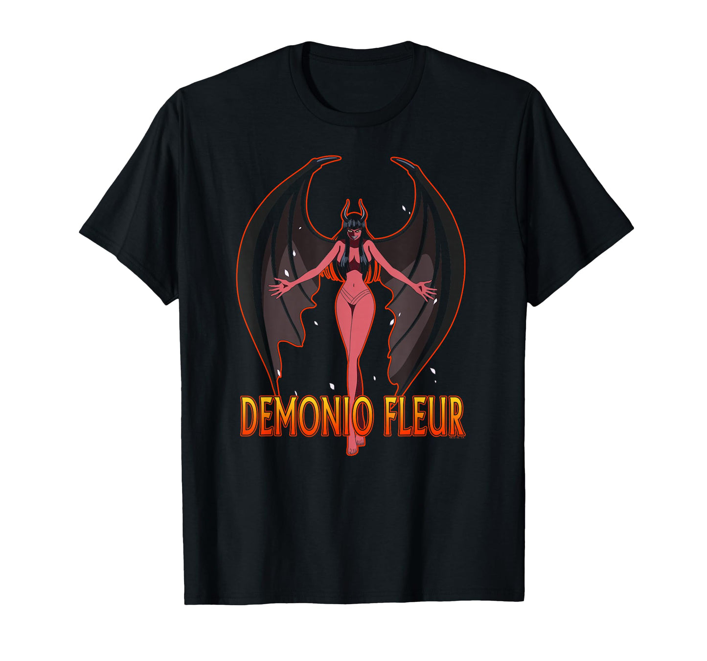 One Piece Anime Demonio Fleur Nico Robin Demon Form T-Shirt