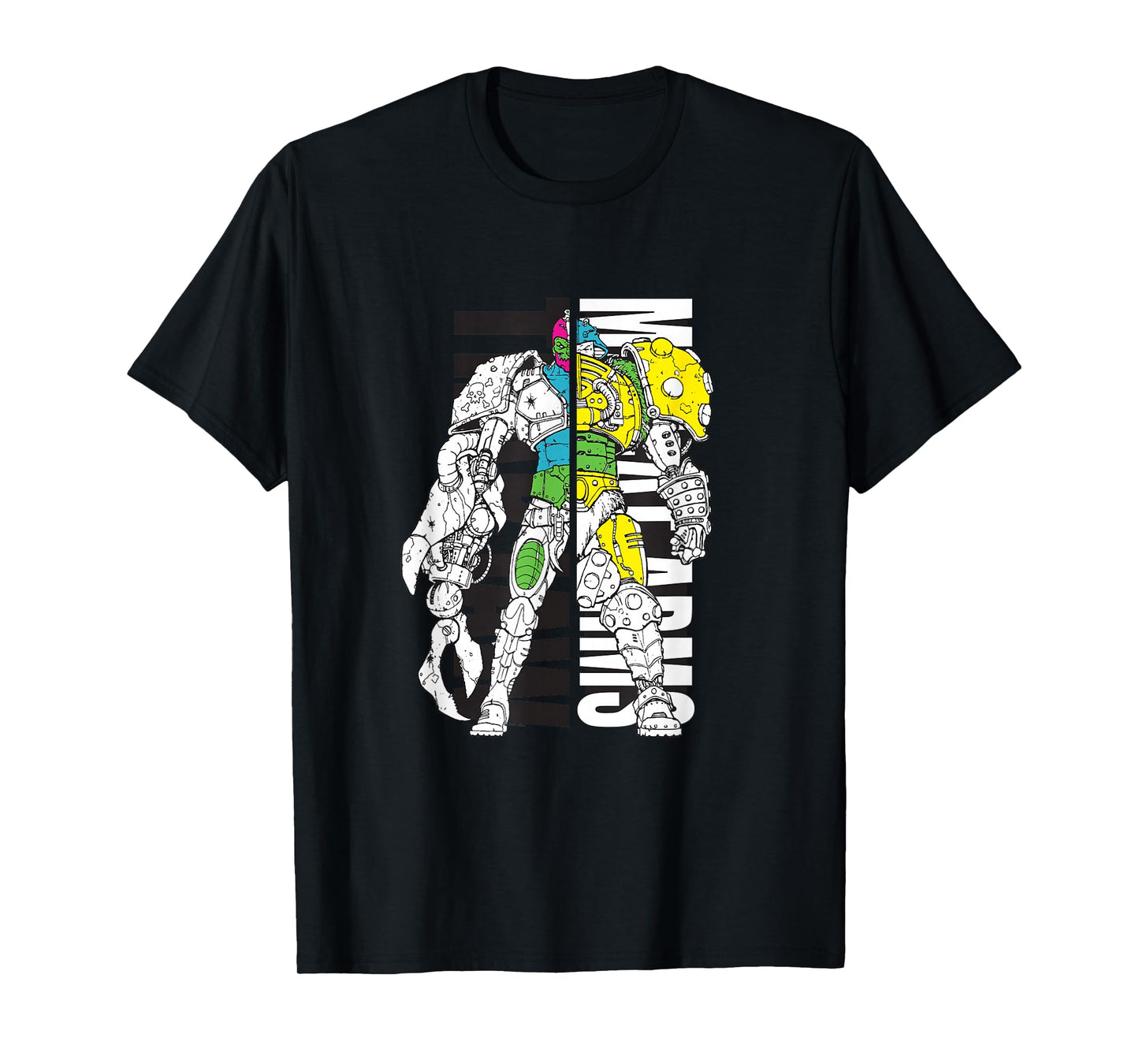 Masters of the Universe - Trap Jaw & Man-At-Arms T-Shirt