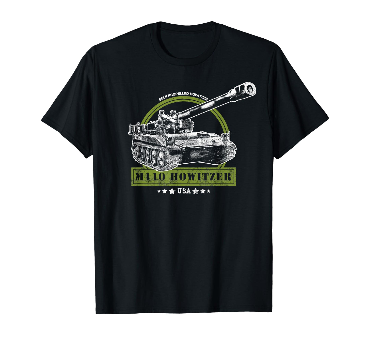 M110 Self-Propelled Howitzer T-Shirt
