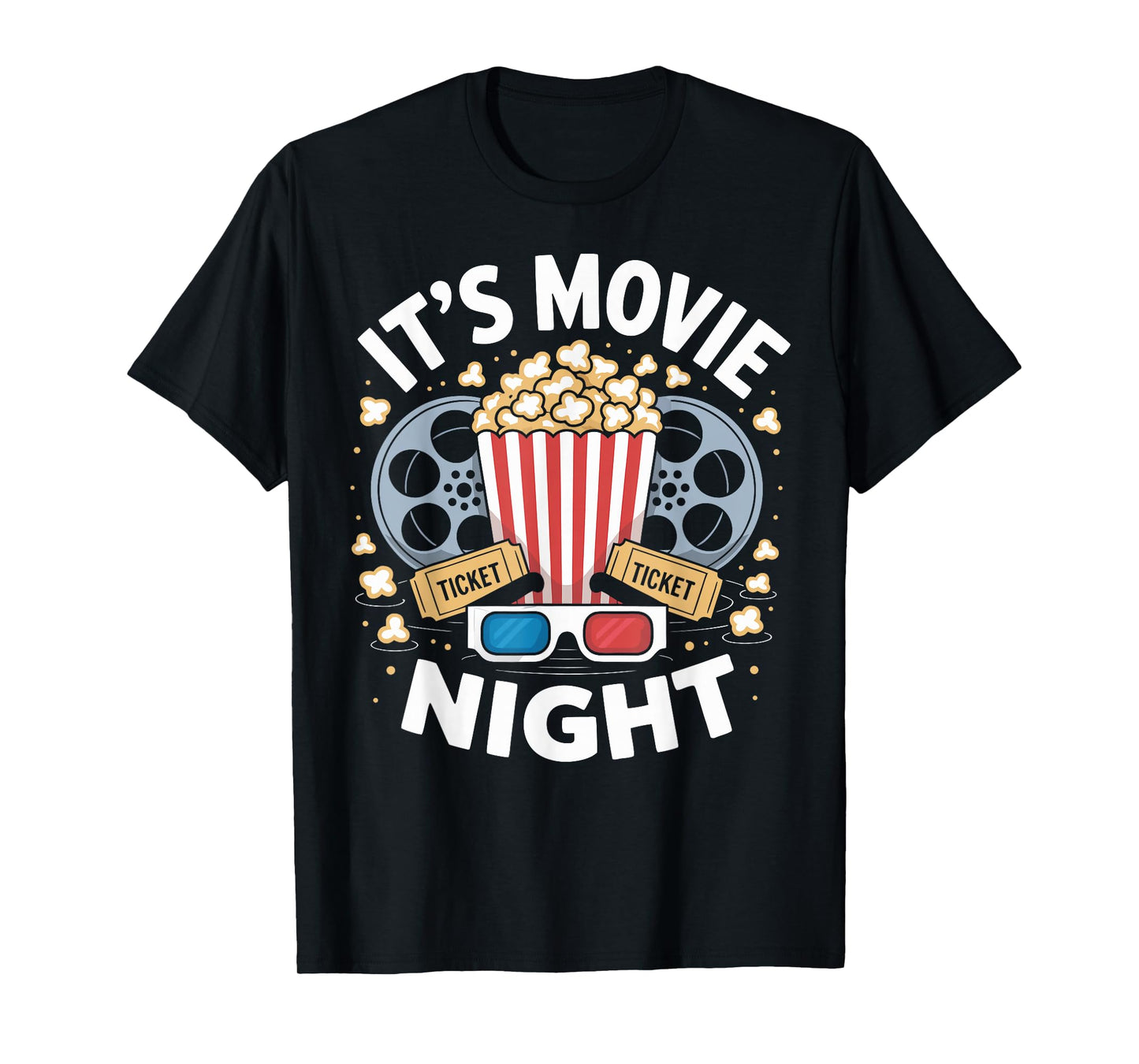 Family Movie Night Film Home Cinema T-Shirt