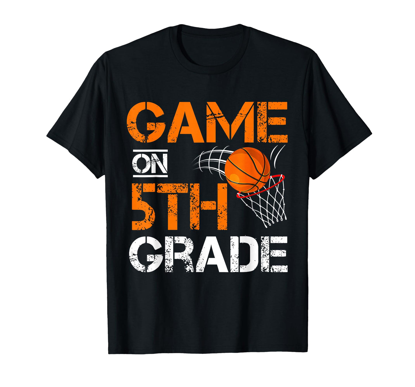 Funny Games On Fifth Grade Basketball First Day Of School T-Shirt