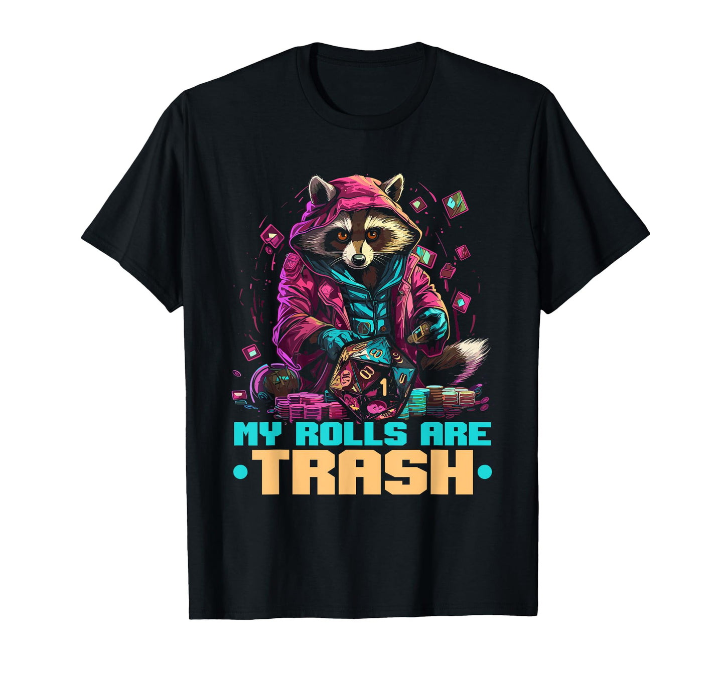 RPG Gaming Role Playing D20 Tabletop Games Funny RPG Gamer T-Shirt