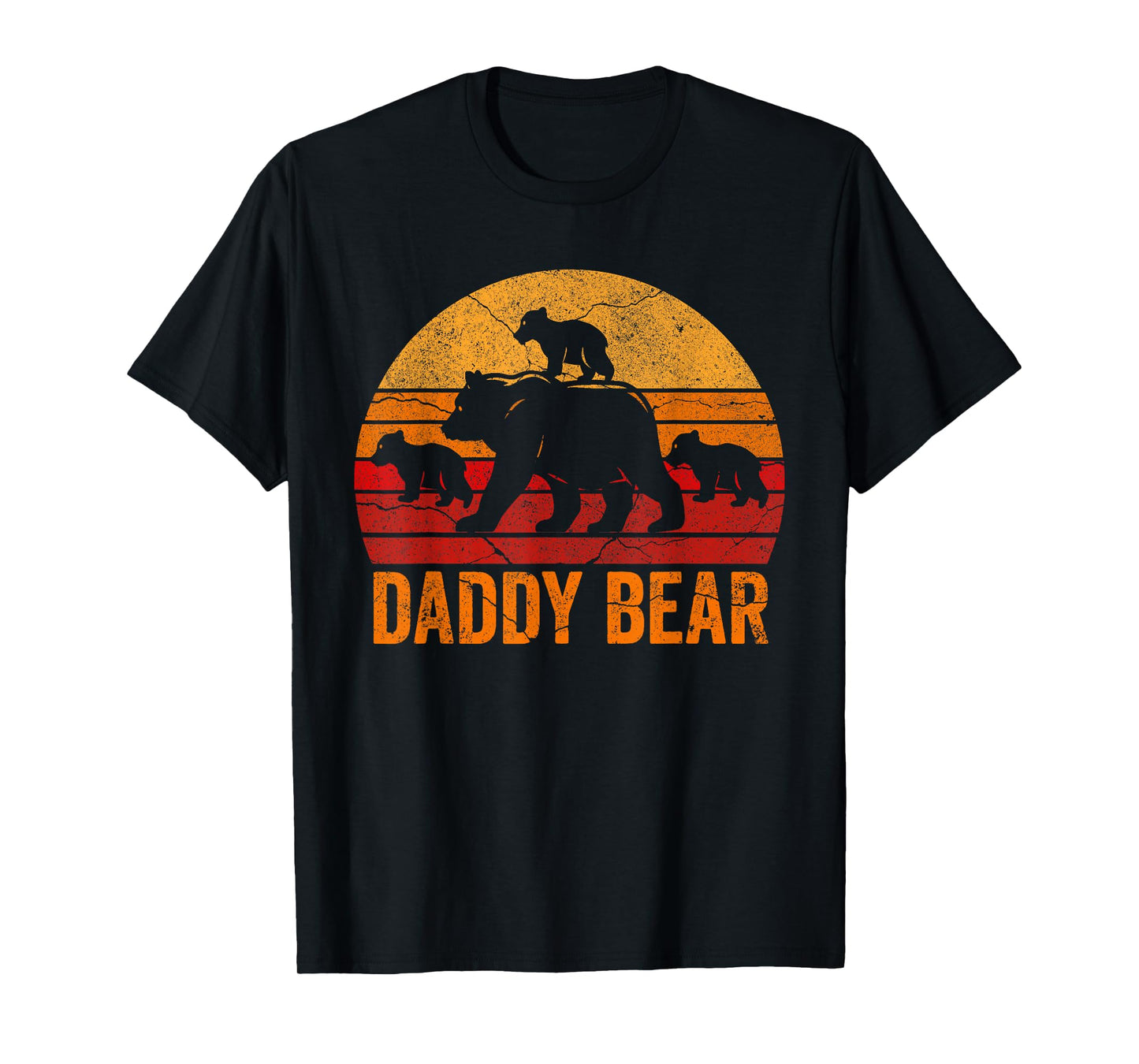 Daddy Bear 3 Kids TShirt Daddy Bear 3 Cubs Shirt Dad 3 Kids T-Shirt