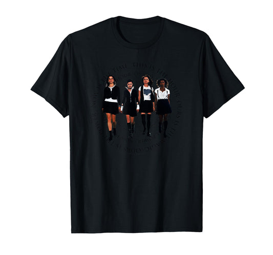 The Craft Now is the Time Group Cut Out Spiral 90's Movie T-Shirt