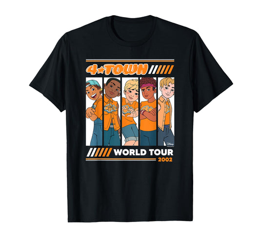Turning Red - 4 Town 2002 Tour T-Shirt