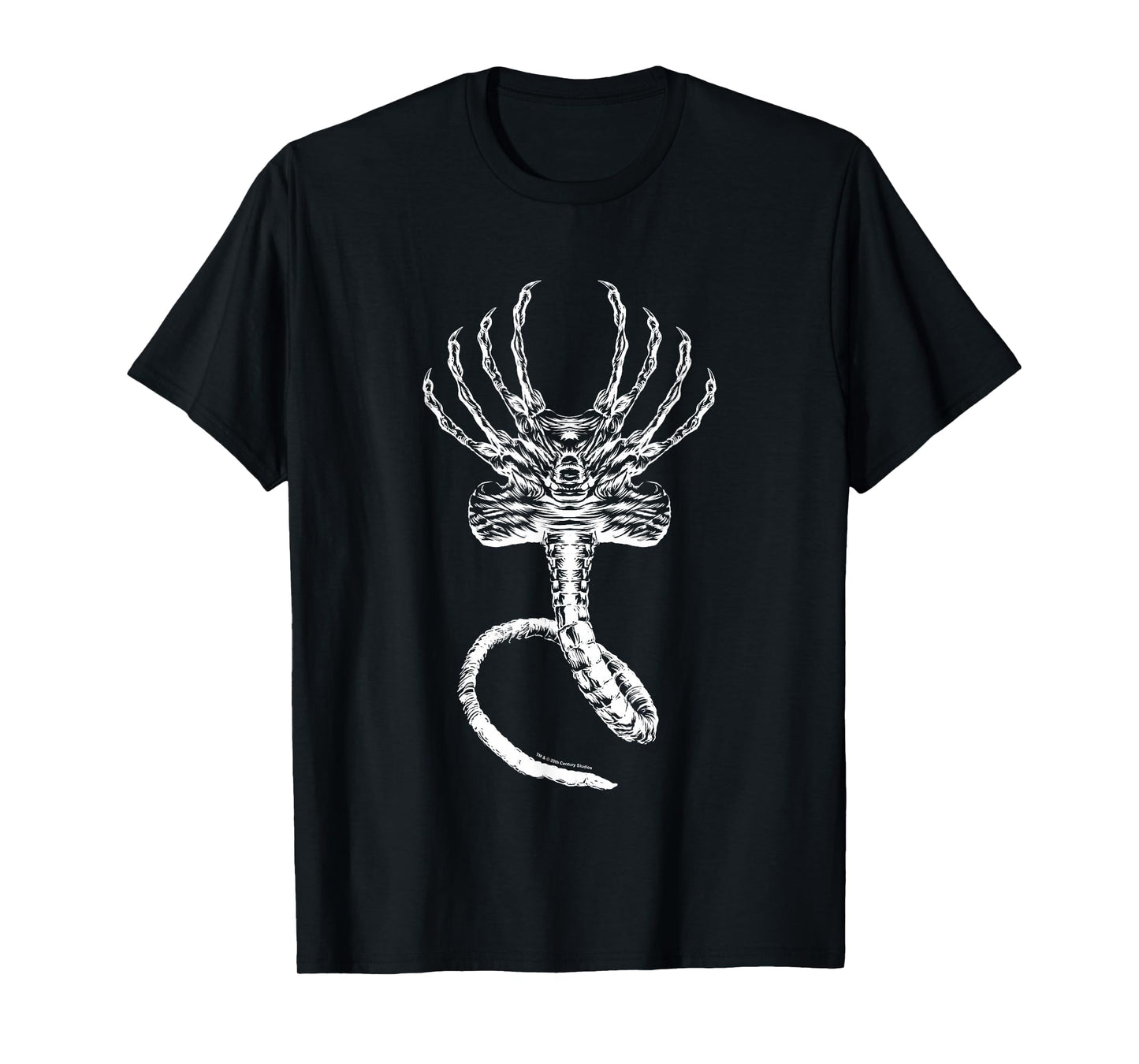 Aliens Iconic Dangerous Face Hugger Ready To Attack Poster T-Shirt