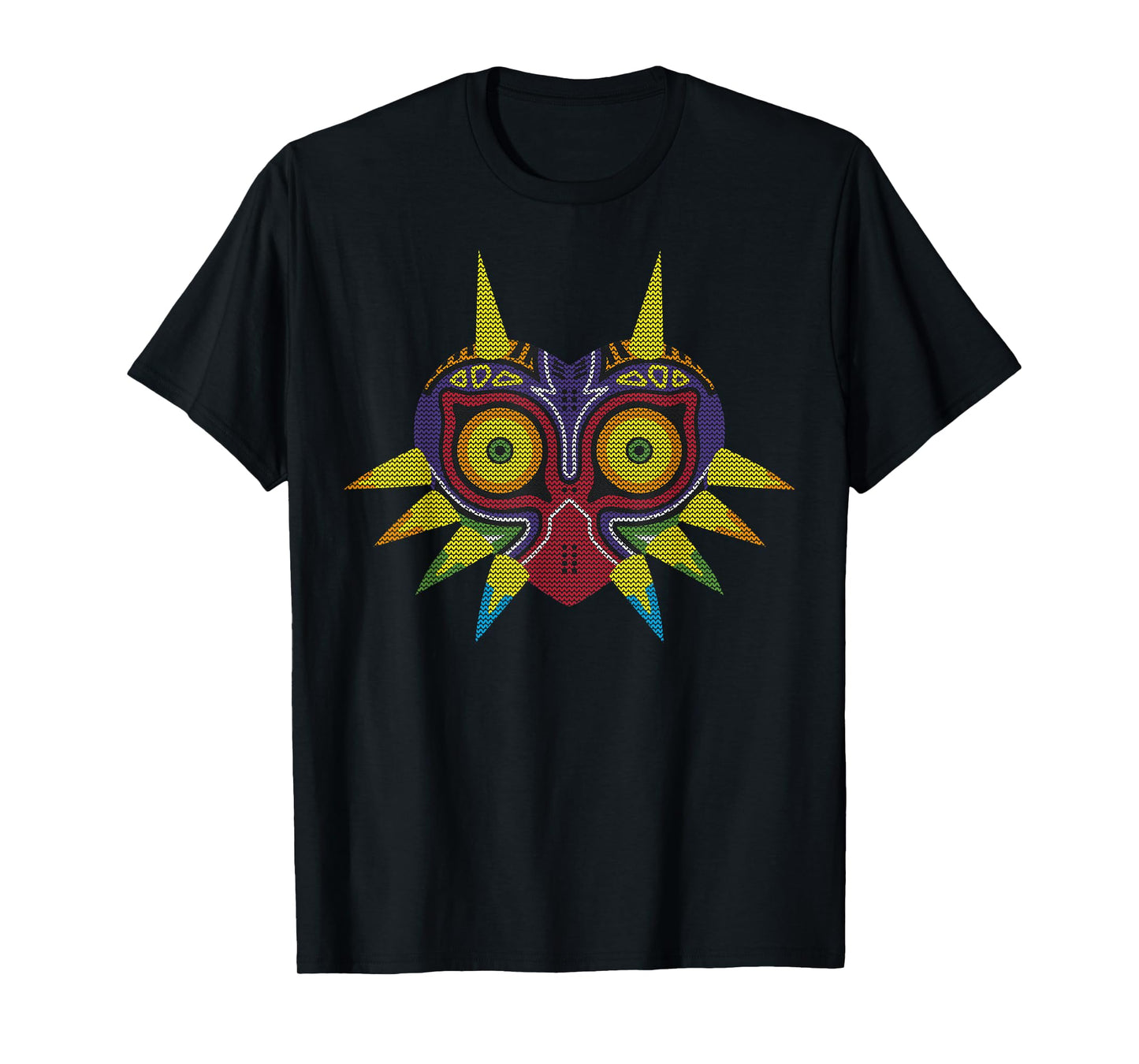 The Legend of Zelda Majora's Mask Knit Style Portrait T-Shirt