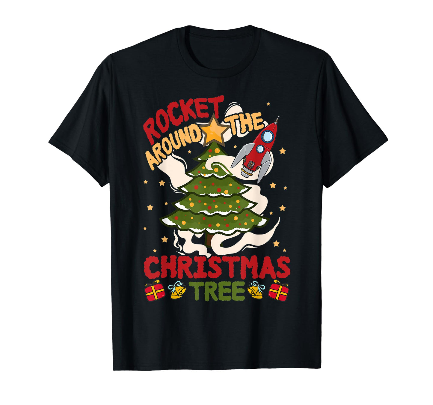 Rocket around the Christmas Tree - Cute Xmas Sweater T-Shirt