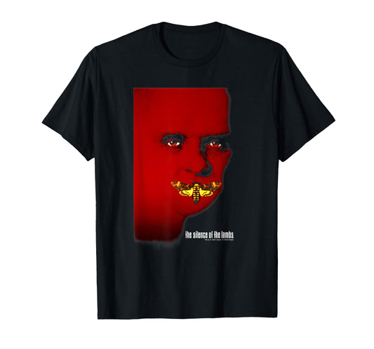 The Silence Of The Lambs Hannibal Lecter Moth Poster T-Shirt
