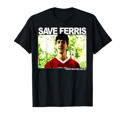 Ferris Bueller's Day Off Cameron Save Ferris Photoreal T-Shirt
