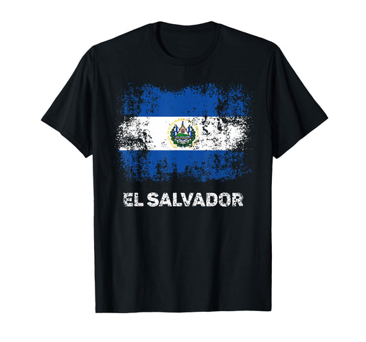 El Salvadoran shirt flag Patriotic El Salvador flag T-Shirt