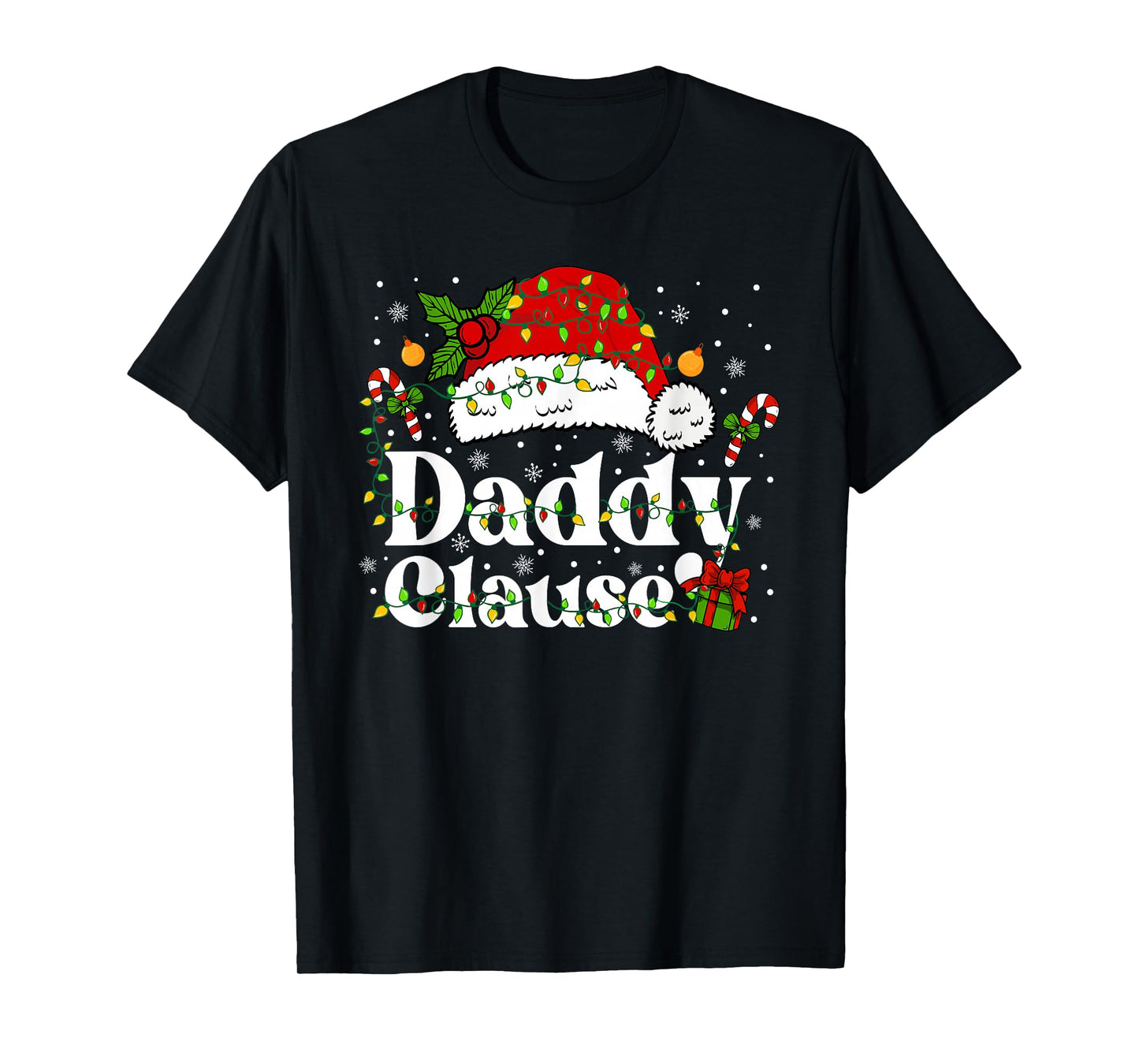 Daddy Clause Funny Christmas for Dad T-Shirt