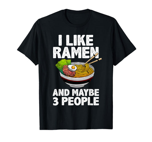 Cool Ramen for Men Women Anime Ramen Noodle Soup Cup Noodles T-Shirt Small