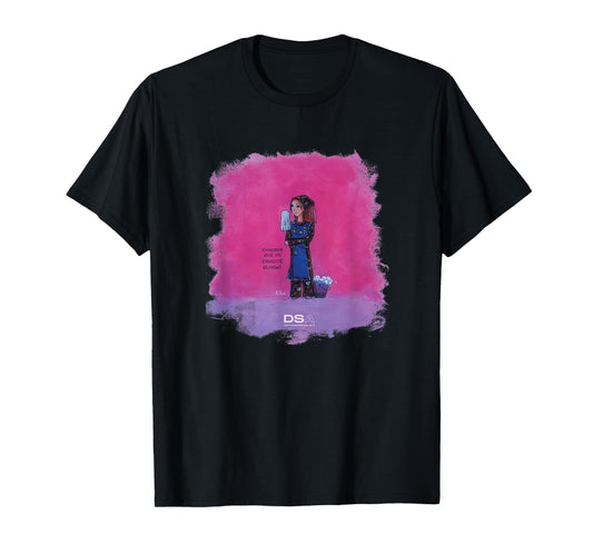 Funny Cartoon: Elisa on VACM T-Shirt