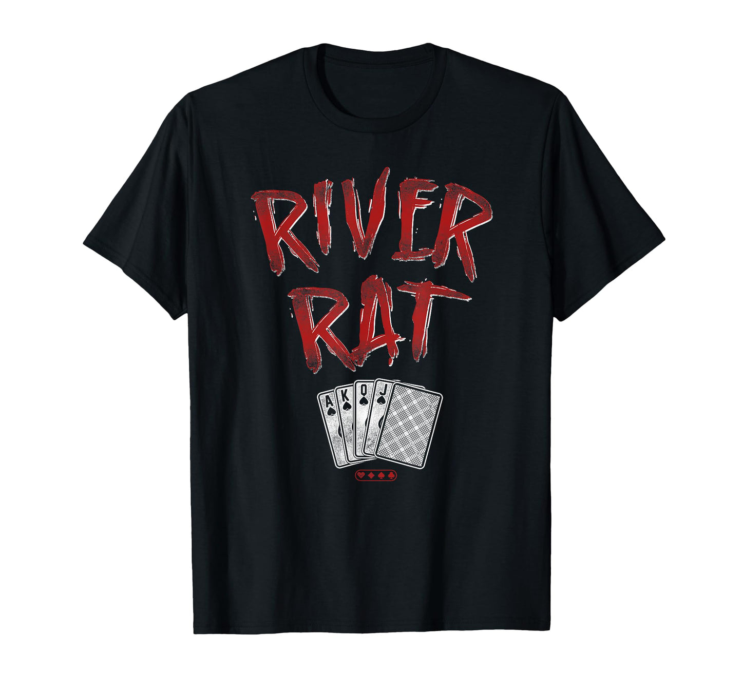 Poker Vintage River Rat T-Shirt