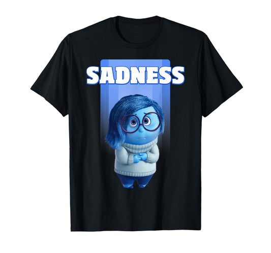 Disney Pixar Inside Out Sadness Portrait T-Shirt