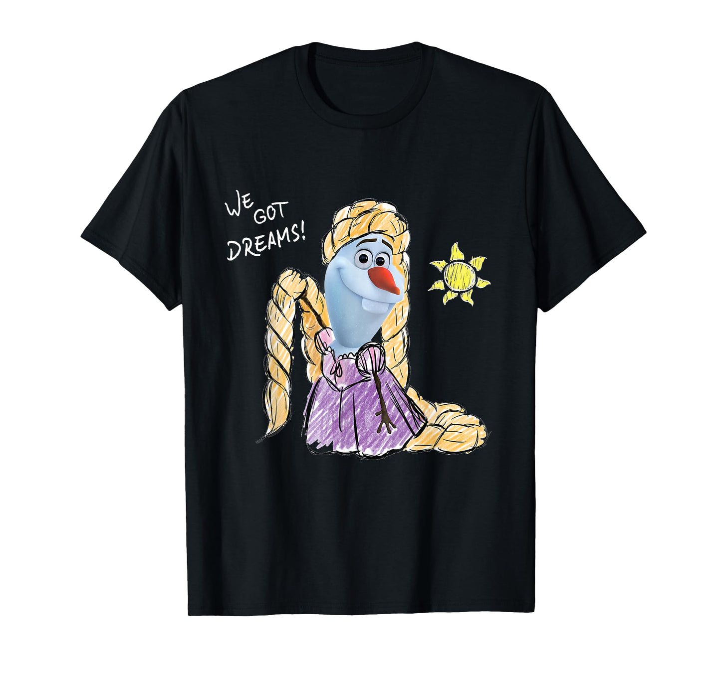 Disney Olaf Presents Tangled Rapunzel We Got Dreams T-Shirt