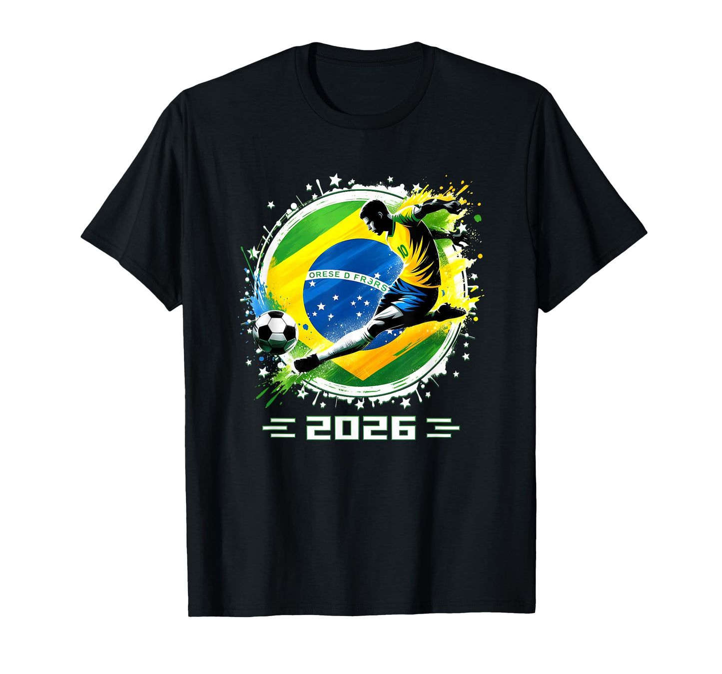 Brazil T-Shirt 2026 Brazil Player Retro Boys T-Shirt